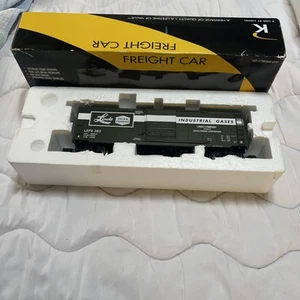 K-Line 6-22414 LINDE 40’ Boxcar w/interior ALUMINUM Tank UNION CARBIDE O-Scale - Picture 1 of 5