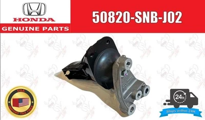 Honda Genuine Civic FD1 RUBBER ASSY ENGINE SIDE MOUNTING 50820-SNB-J02 OEM - Image 1 of 4