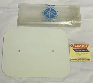 NOS Vintage Yamaha Number Plate-288-23485-00  Japan GT80 MX80 GTM JT2 - Bild 1 von 3