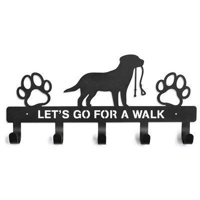 Dog Leash Holder for Wall Key Rack Hanger Holder Entryway Organizer Hooks Decor - Image 1 of 4