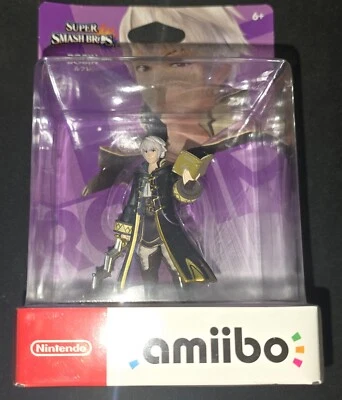 Super Smash Bros. Robin Amiibo Nintendo Wii U Switch 3DS Novo em folha lacrado! - Imagem 1 de 4