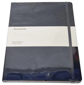 Cuaderno MOLESKINE gris oscuro 160 páginas 164 x 223 mm páginas forradas en blanco PVP £20 - Imagen 1 de 3