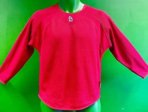 MLB St Louis Cardinals Majestic L/S Therma Base Top Youth Medium 10-12 - Picture 1 of 4