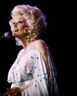 Dolly Parton 8x10 Real Photo White Dress Concert Image