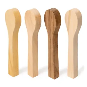 Wood Spoon Carving Blanks Set Four Wood-Type Carving Blanks Set BeaverCraft BB2