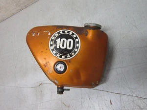 Bridgestone 100 TMX 1971 tanque de aceite con tapa - Imagen 1 de 9