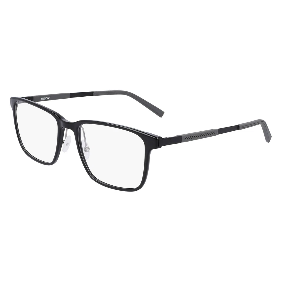 Monturas para gafas Flexon EP8004 cuadradas de 55 mm negras para hombre Foto 1 de 1