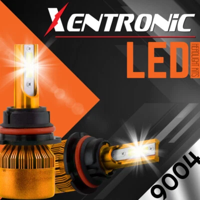 Kit faros LED HID XENTRONIC 9004 HB1 6000K 1988-1992 AUDI 80 QUATTRO Foto 1 de 4