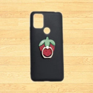 For Umidigi A9 A11 Pro Max Bison GT GT2 X10 3D Strawberry Holder Soft TPU Cover - Picture 1 of 4