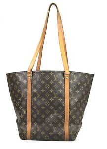 Louis Vuitton Bag Tote Bagmonogram Sack Shopping M51108 Authentic