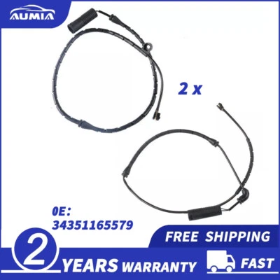 2Pcs Front + Rear Brake Pad Wear Sensor for 2000 2001 2002 2003 04 05 06 BMW X5 Foto 1 de 4