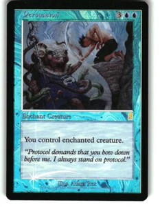 Magic the Gathering - Odyssey Persuasion 2001 92 Rare Foil - Picture 1 of 2