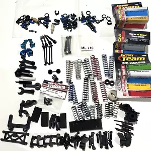 Team Associated 1/10 RC10 RC10B4 B4 Vintage Car Parts Bundle Springs OZRC ML710 - Picture 1 of 24