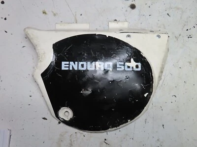 Capa lateral direita 1978 Yamaha XT500 XT 500 Enduro - Imagem 1 de 4