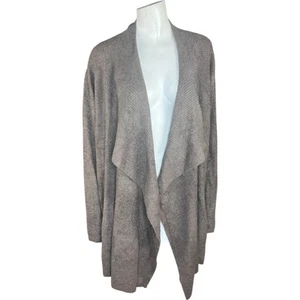 Barefoot Dreams Regular CozyChic Lite Ribbed Island Wrap Cardigan Java 3X NWT - Picture 1 of 14