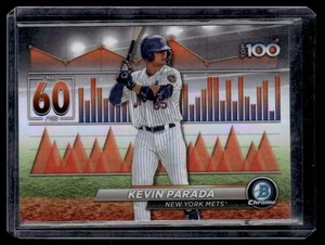 Kevin Parada 2024 Bowman Bowman Scouts' Top 100 #BTP-60 New York Mets - Picture 1 of 2