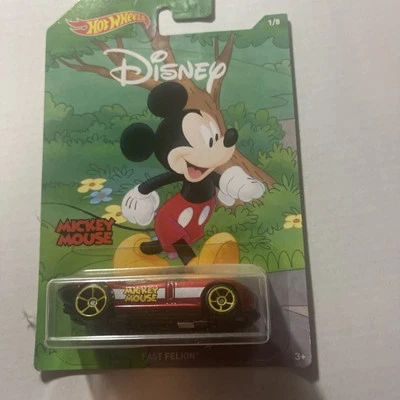 Mattel Hot Wheels 90 Years of Disney DIe Cast Bubble Damage - Image 1 of 4