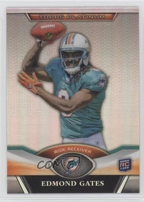2011 Topps Platinum Edmond Gates Edmund Gates #62 Rookie RC - Image 1 of 2