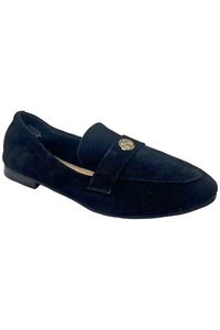 Giani Bernini Women's Trinaa Memory Foam Slip on Loafers Black Suede - Picture 1 of 3