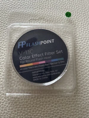 FLASHPOINT V-11C Color Effects Filter  Set F/Round Flash Heads - Image 1 of 2