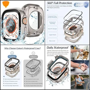 2-in-1 Waterproof Case for Apple Watch Ultra/Ultra2, 49mm. - Picture 1 of 4
