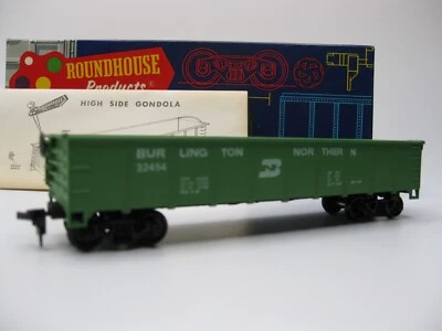 Roundhouse Products #1350 - Kit de góndola Burlington Northern 32454 COMO NUEVO Foto 1 de 4