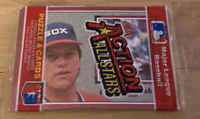 1983 Action All Stars Pack Carlton Fisk White Sox (Top) Dave Concepcion Reds (B)