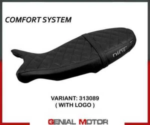 Rivestimento sella Sivas comf system Black +logo T.I. BMW R1200 NINET 2014>2023 - Imagen 1 de 2