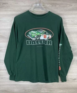Camiseta De Colección Dale Earnhardt Jr Manga Larga L #88 Amp MTN DEW Winners Circle - Imagen 1 de 9