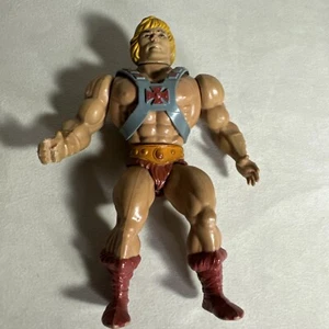 1981 He-man Masters Of The Universe He-Man Action Figure Soft Head MEXICO USED - Picture 1 of 5