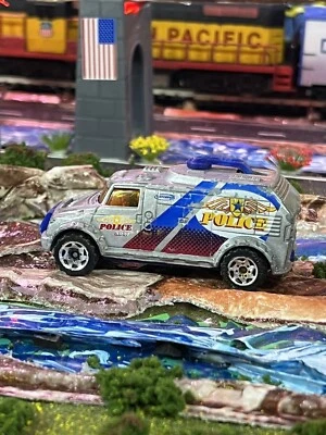 Matchbox 2000 Robot Truck Police Bomb Removal EOD Silver Diecast USED EX Cond - Image 1 of 4