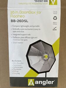 Angler 26" BoomBoxOctagonal Softbox forShoe-Mount Flashes BB-26DSL