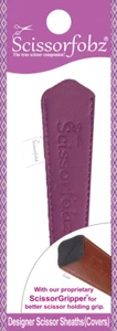 SCISSORFOBZ Designer Scissors Sheath Cover Single Small Purple Color - Picture 1 of 5