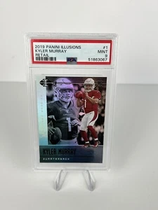 2019 PANINI ILLUSIONS RETAIL #1 KYLER MURRAY RC PSA 9 - Picture 1 of 2