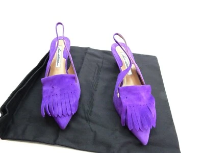 ZAPATOS MUJER BRIAN AT WOOD GEORGINA VIOLETA DE LUJO TALLA 37 EUR Foto 1 de 4