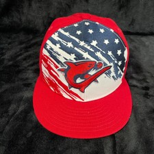 Clearwater Threshers Cap Hat Fitted Size 7 New Era 59Fifty Red Logo