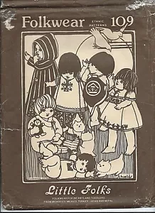 Folkwear 109 sew pattern Child's CLOTHES ethnic MEXICO Japan NEPAL Korea TURKEY - Bild 1 von 2