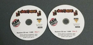 Dirty Driving RAW THRILLS RECOVERY DVD DISK SET V1.00N USED for an Arcade Games - Picture 1 of 3