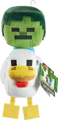 Peluche Mattel - Deluxe 8"" Zombie Chicken Jockey [Juguete Nuevo] Foto 1 de 4