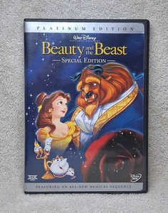 Walt Disney's BEAUTY AND THE BEAST Platinum Edition 2 Disc DVD Set OOP & Rare - Picture 1 of 3
