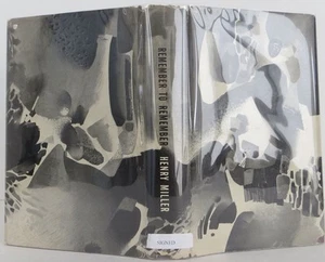 Henry Miller / Remember to Remember Signed 1st Edition 1947 #2505032 - Picture 1 of 6