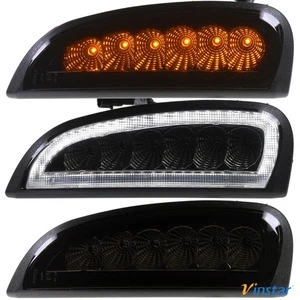 LED TAGFAHRLICHT BLINKER SMOKE e-geprüft für PORSCHE CAYENNE 955 2007-2010 - Bild 1 von 6