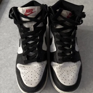 Nike Dunk High Black White Size 8 - Picture 1 of 6