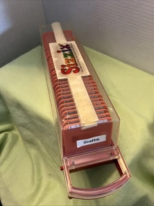 SIZZIX Sizzlits Die cut 35 Piece Set Alphabet Numbers Punctuation - Graffiti - Picture 1 of 7