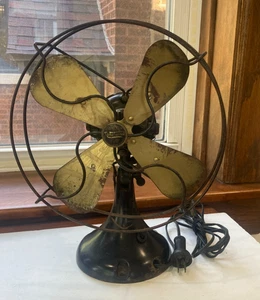Emerson Northwind Type 450 Oscillating 10" Electric Fan Not Working - Picture 1 of 13