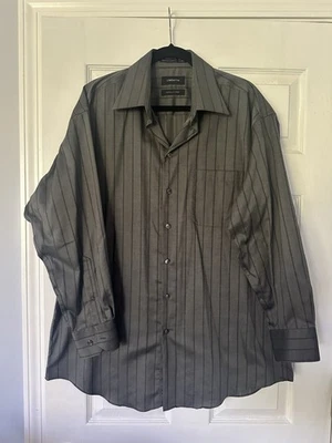 Camisa de vestir de manga larga para hombre Claiborne talla grande Foto 1 de 4