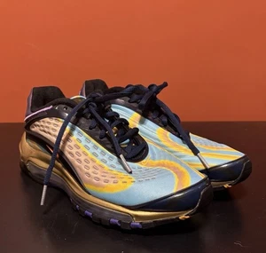 Baskets basses athlétiques Nike femme pointure 6,5 Air Max Deluxe AQ1272-400 - Photo 1/21