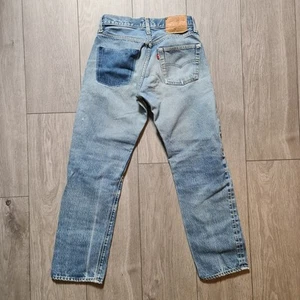Vtg Levi's 501 Selvedge Denim Jeans 1980s Original Rare Made In USA W27 L28 - Picture 1 of 12