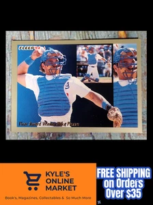 Mike Piazza Los Angeles Dodgers 1994 Fleer #6 of 6 - Picture 1 of 5