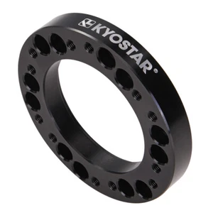 Aluminium Lenkradnaben Adapter Distanzstück Kit 10mm für MOMO auf NARDI Nabe SCHWARZ - Bild 1 von 3